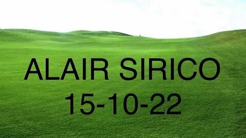ALAIR SIRICO - 15-10-22