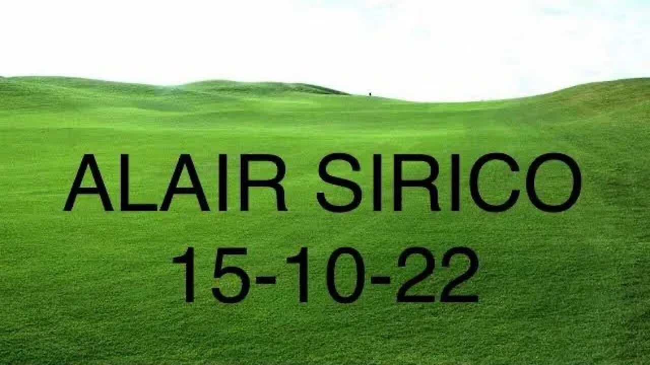 ALAIR SIRICO - 15-10-22