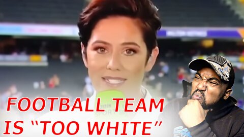 BBC Reporter OPENLY Complains About Football Team Being 'Too White' Live On Air!