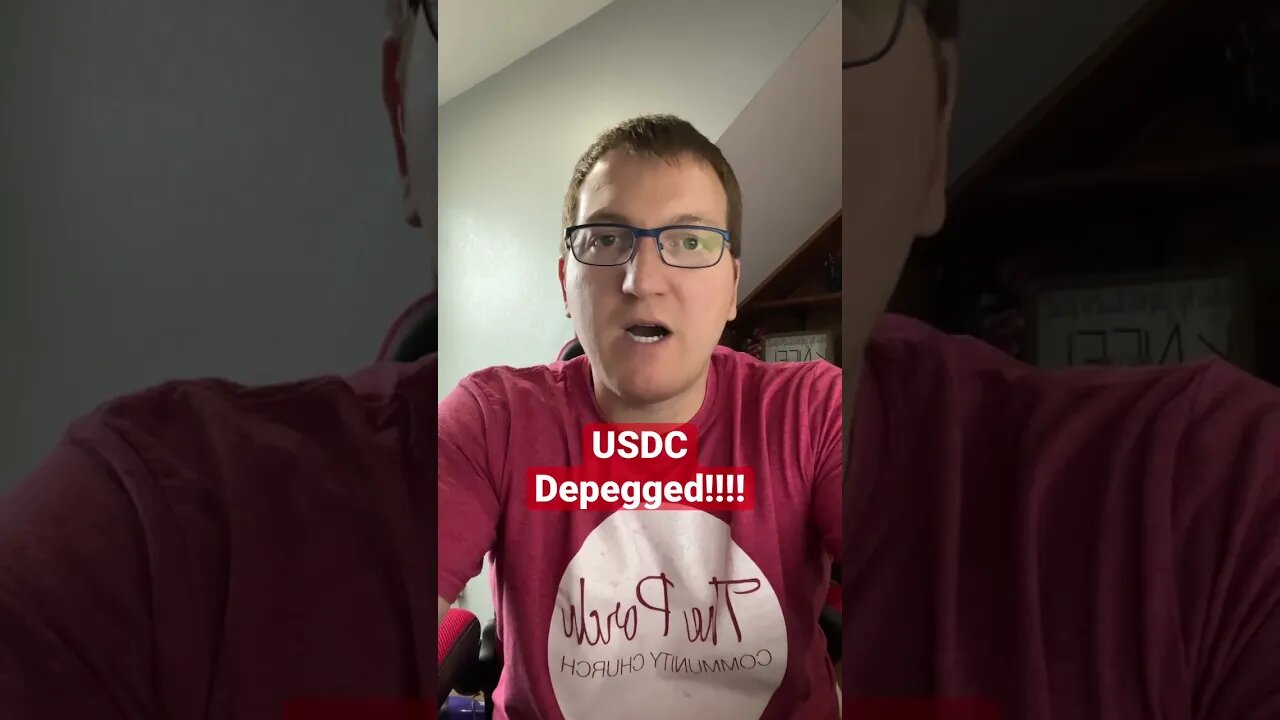 #USDC DEPEGGED FROM $1! Silicon Valley Bank Collapse! # #cryptocurrency #crypto #stablecoin