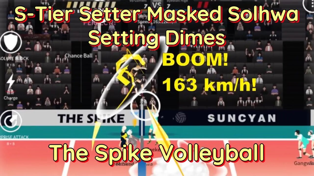 The Spike Volleyball - S-Tier Setter Solhwa Highlights!