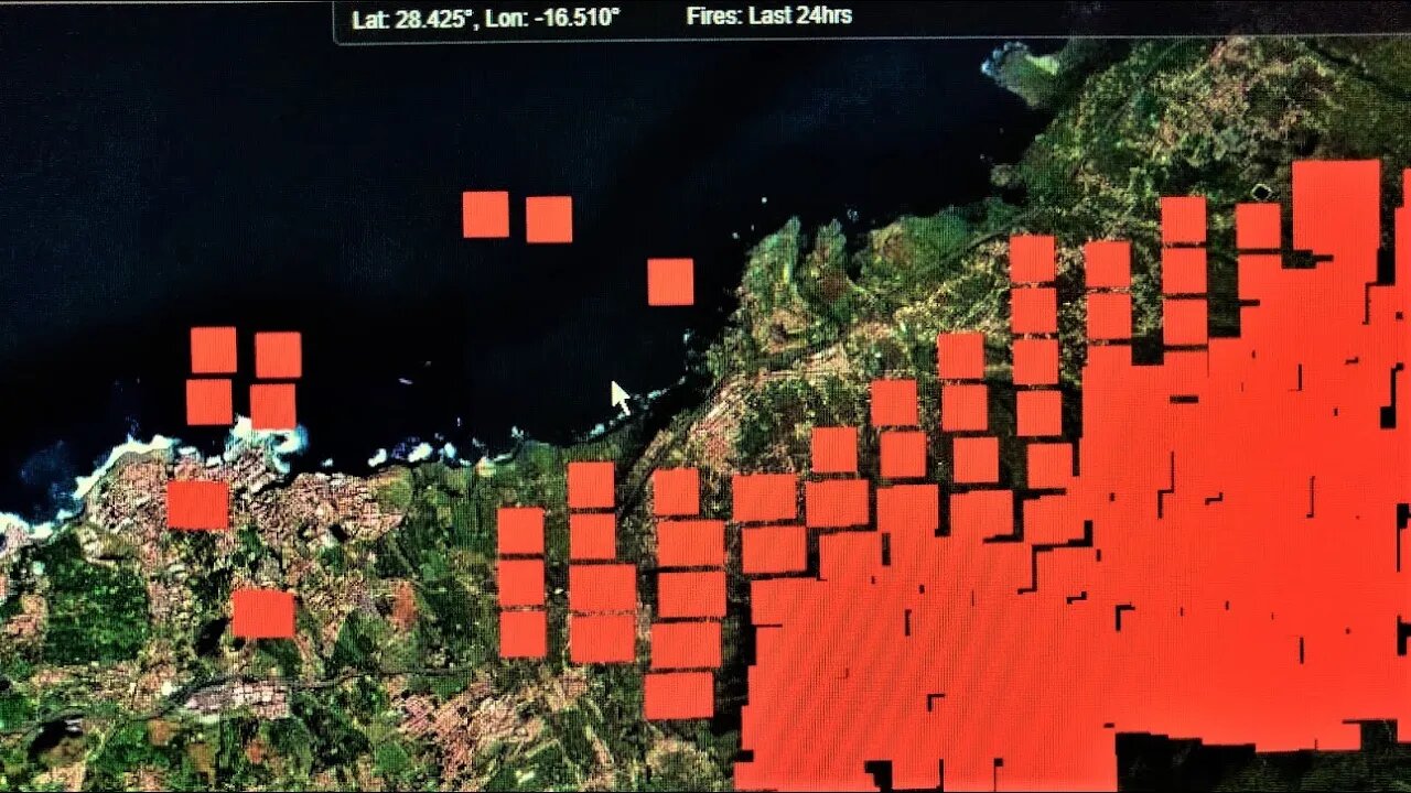 Canary Islands & Hawaii. Canary Fire is burning in the Ocean. Not Fire. Hawaii Hot Spot. 8/19/2023