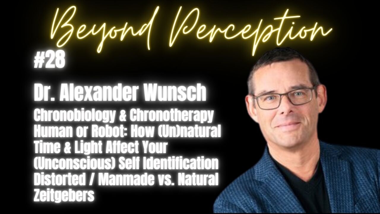 #28 | Biohacking Light & Time: Chronobiology & Chronotherapy + Human vs Robot | Dr. Alexander Wunsch