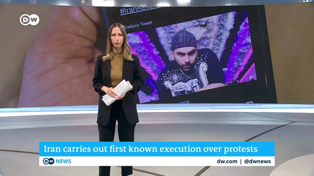 After first known execution over protests in Iran- Unrest likely to 'get worse' - DW News