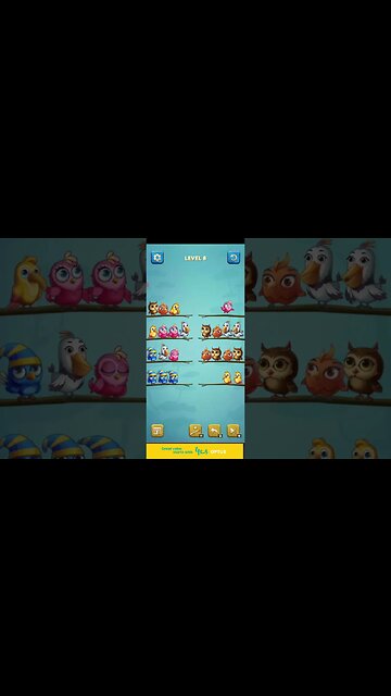 Bird Sort Puzzle - Level 8