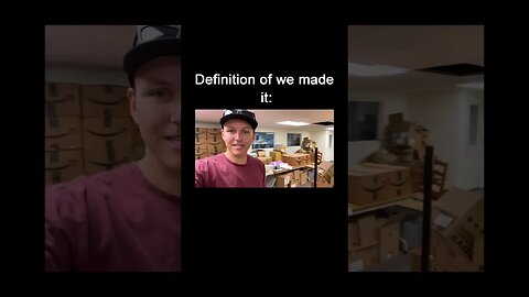 This is what WE MADE IT looks like
