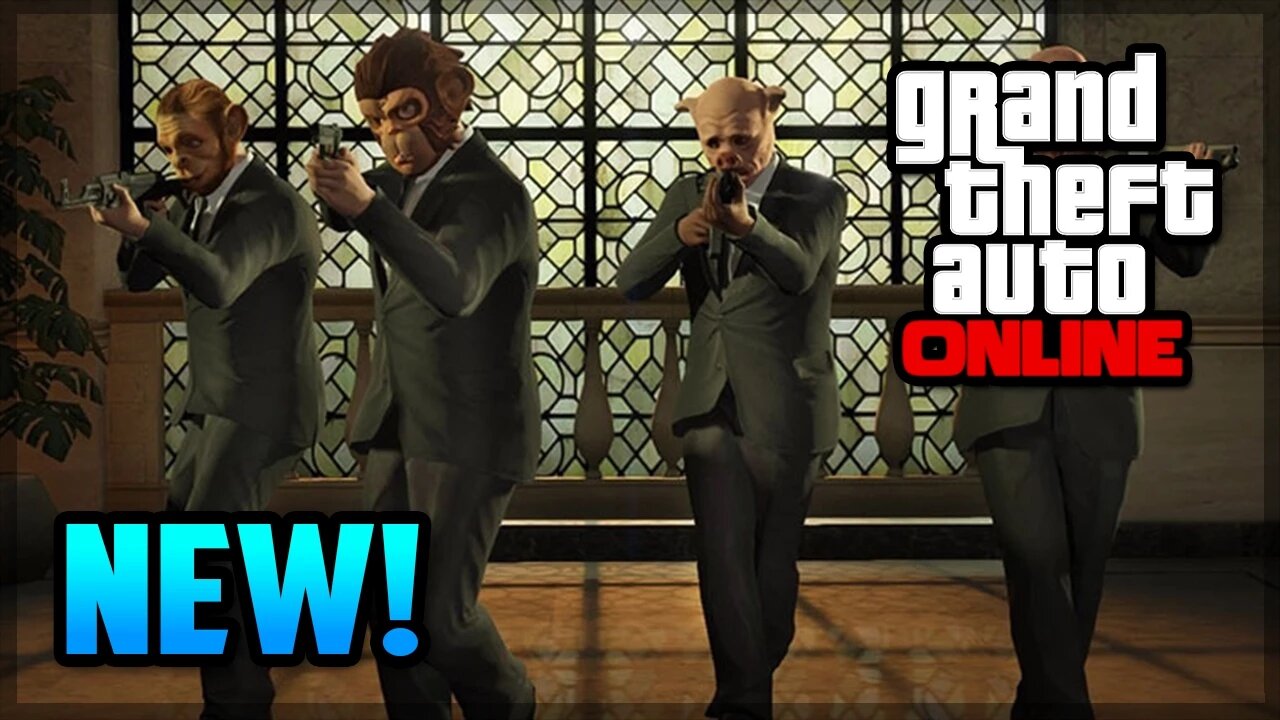 GTA 5 Online NEW Heist DLC Release! (GTA V)