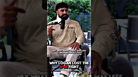 Logan explains why he lost his wwe fight