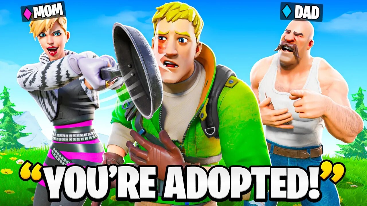 I Pretended To Be His PARENTS in Fortnite