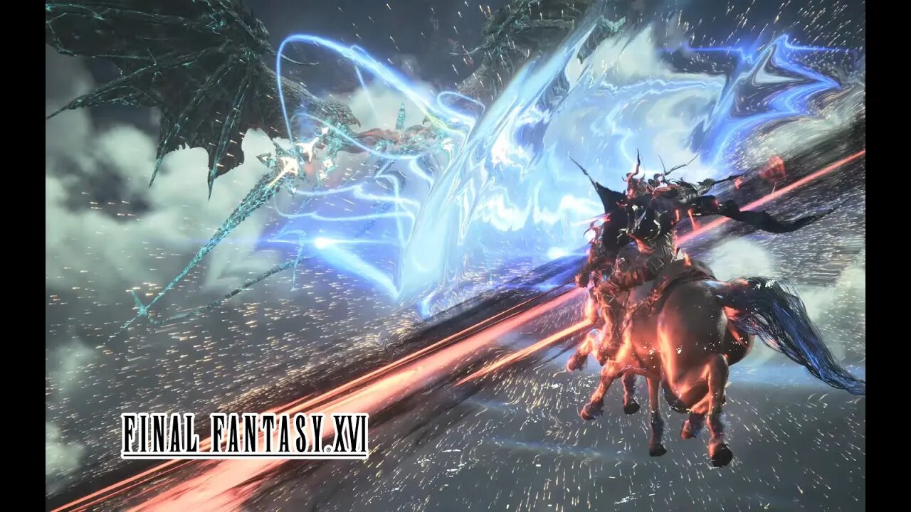 Barnabas/Odin VS Dion/Bahamut Cinematic 4K | Final Fantasy 16