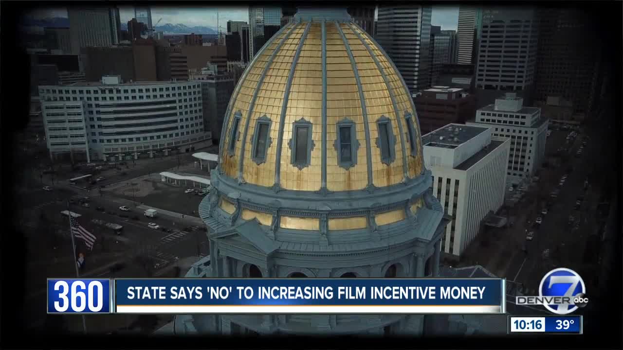 Colorado budget committee says no to more state money to lure big movie, TV productions