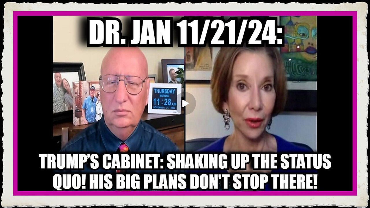 Dr. Jan Halper-Hayes Trump’s Cabinet Shaking Up the Status Quo! His Big Plans Don't Stop There!