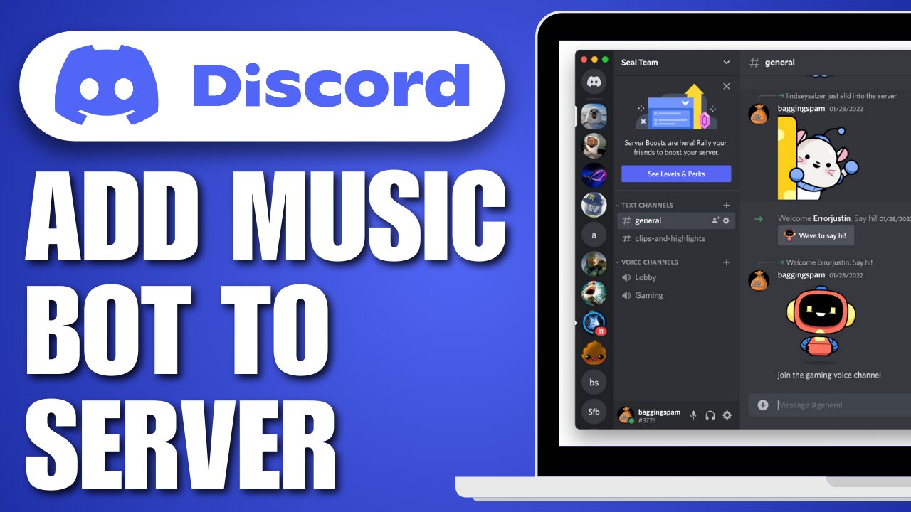 How To Add Music Bot To Discord Server | Add Discord Music Bot To Server