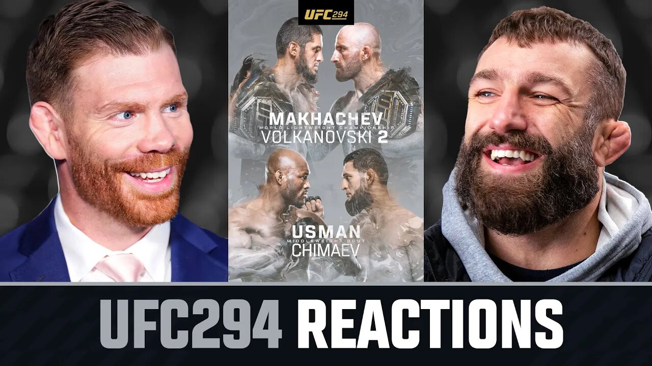 UFC 294 REACTIONS!!! | Round-Up w/ Paul Felder & Michael Chiesa 👊