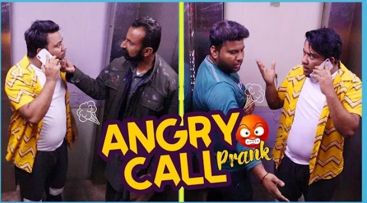 funny angry prank call🤣 #viral #prankvideos