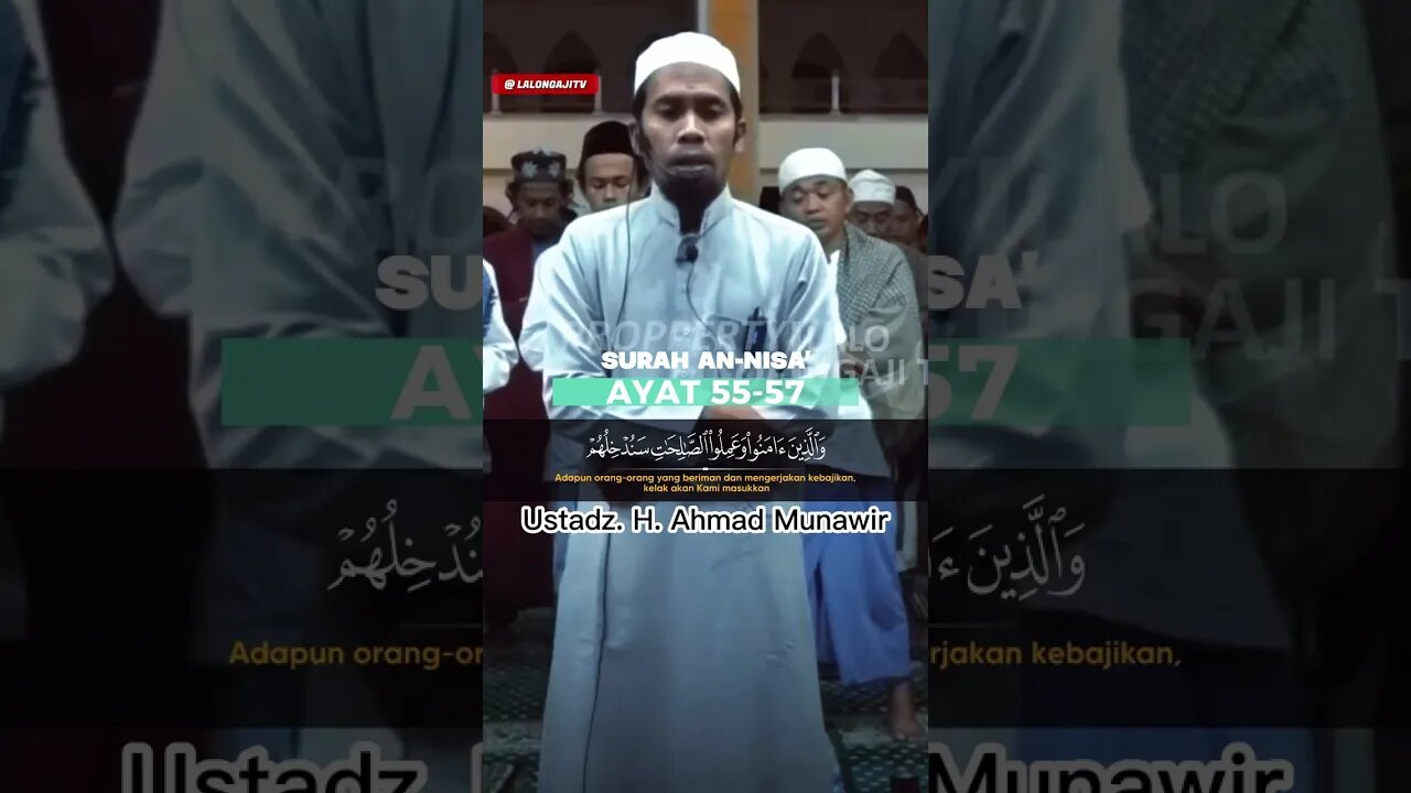 AZAB BAGI ORANG KAFIR & SURGA BAGI ORANG BERIMAN | QS. AN-NISA AYAT 55-57