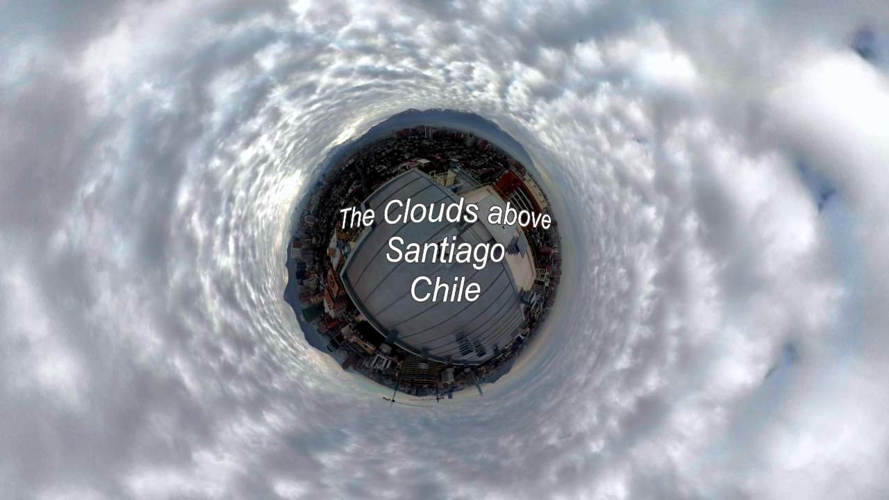 The Clouds above Santiago Chile