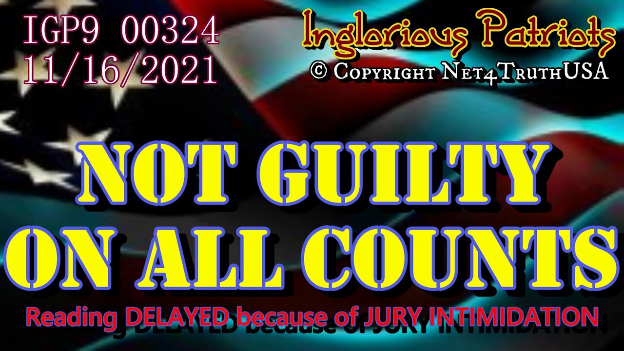 IGP9 00324 - The Verdict is NOT Guilty on all counts