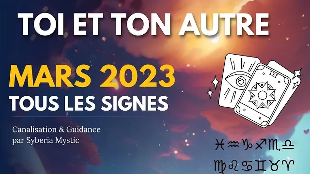 😍 TOI ET TON AUTRE - MARS 2023 | ASTRO TAROT 🔥💖 #guidancesentimentale #tarot #astrologie