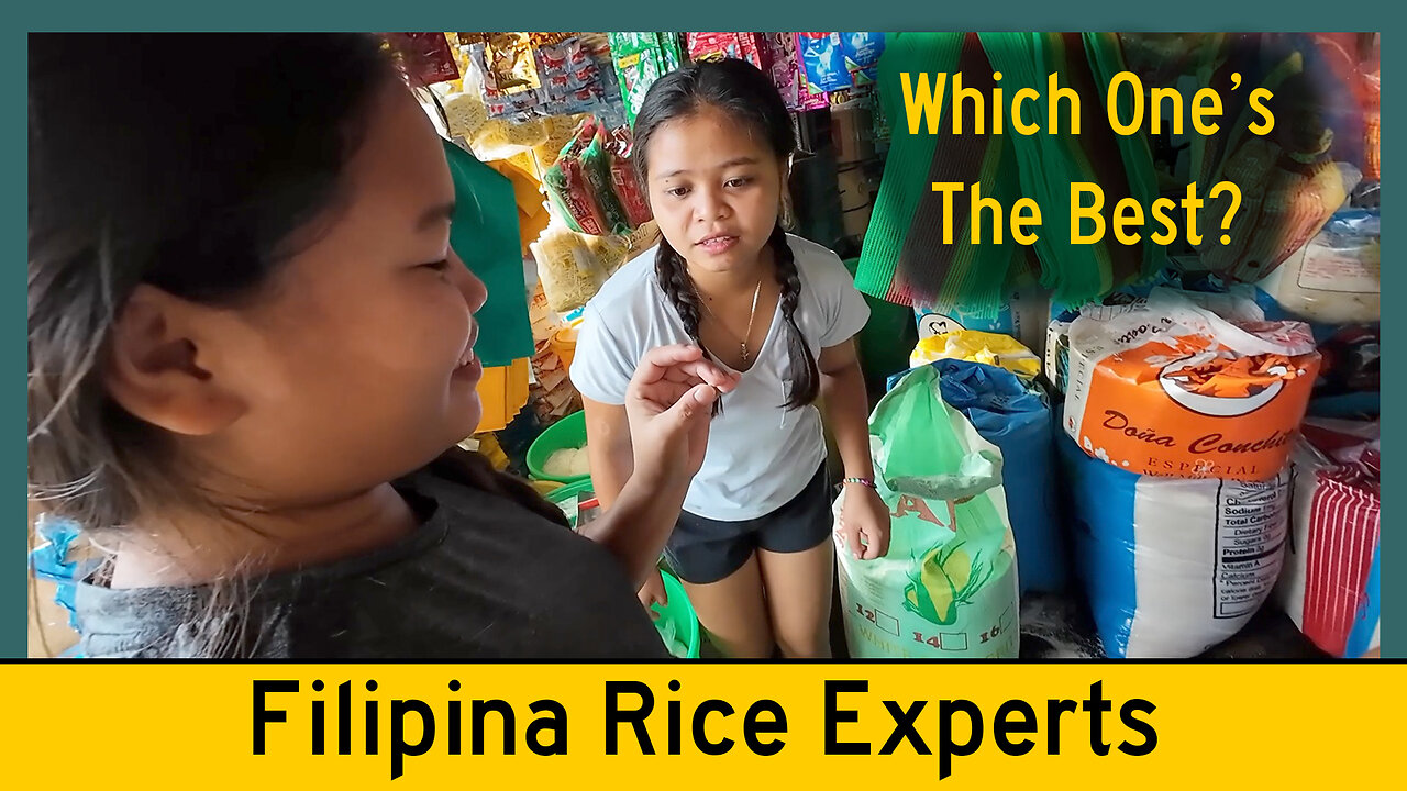 Filipinas Buy Vegetables, Hunt For The Best Rice, and Load Up A Cart At Walmart
