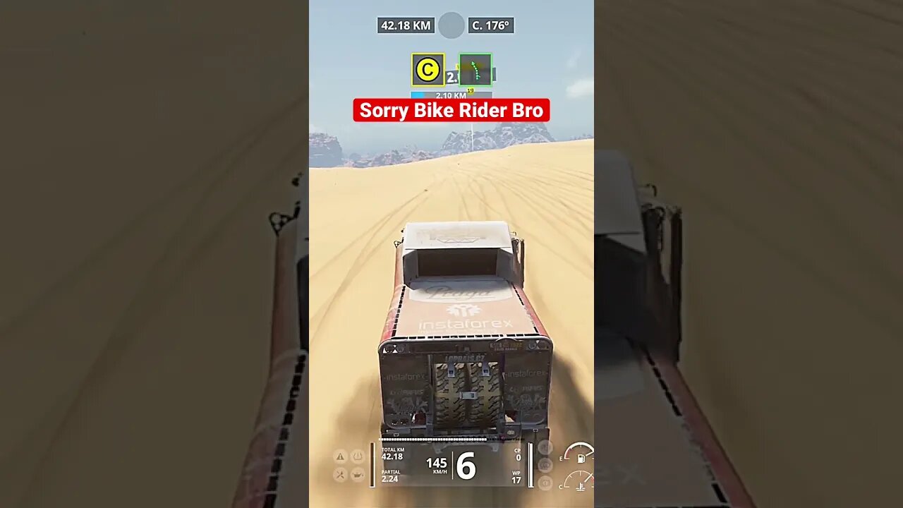 Sorry Bike Rider Bro