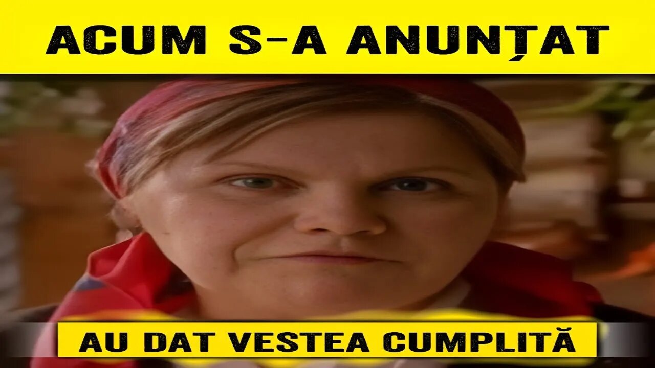 🔴 AU DAT VESTEA CUMPLITĂ