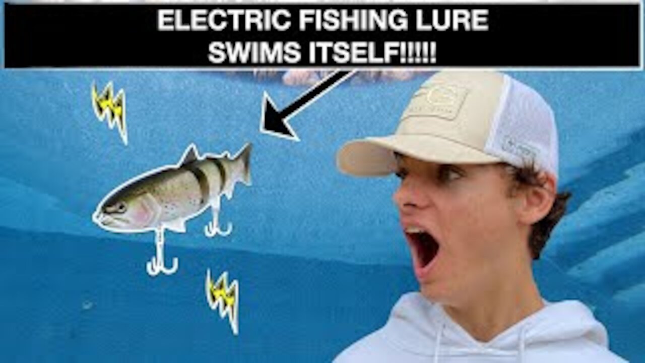 CRAZY SELF-SWIMMING LURE!!!! (Rechargeable!)