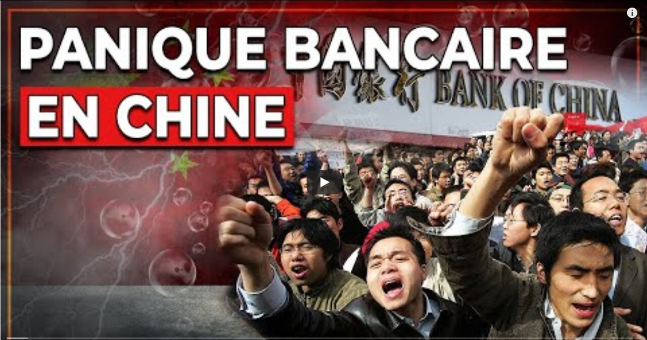 Panique Bancaire en CHINE Une Crise Immobilière et Bancaire Systémique sans Précédent !