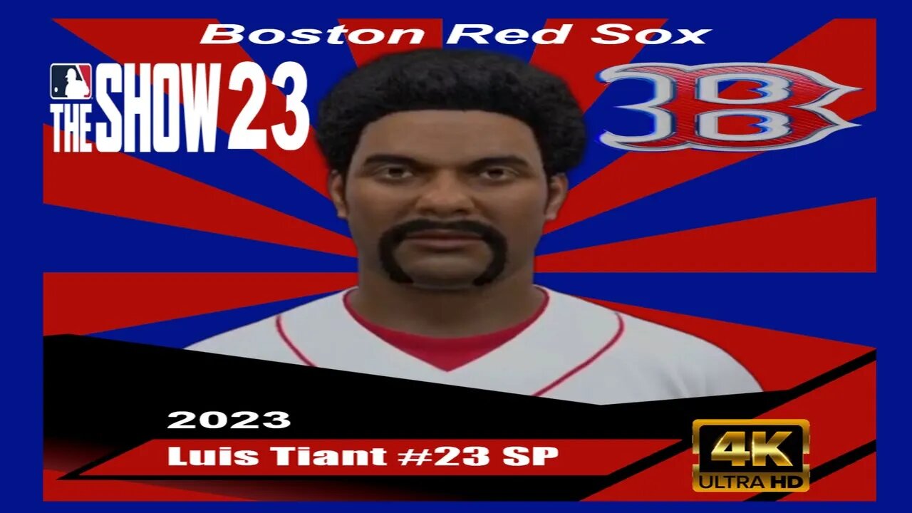 How To Create Luis Tiant MLB The Show 23 | Headshape