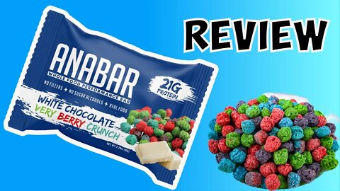 Anabar White Chocolate Very Berry Crunch review