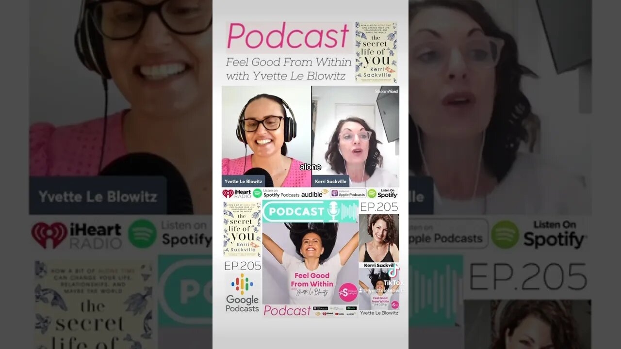 Podcast 🎙️ Feel Good From Within with Yvette Le Blowitz #podcast #mentalhealthpodcast #podcastshow