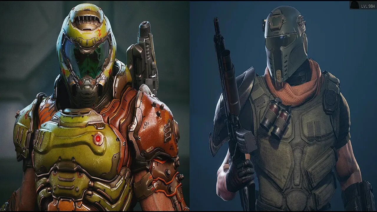 DOOM SLAYER FIRETEAM SUBSCRIBER REQUEST BUILD by Typez on Predator: Hunting Grounds