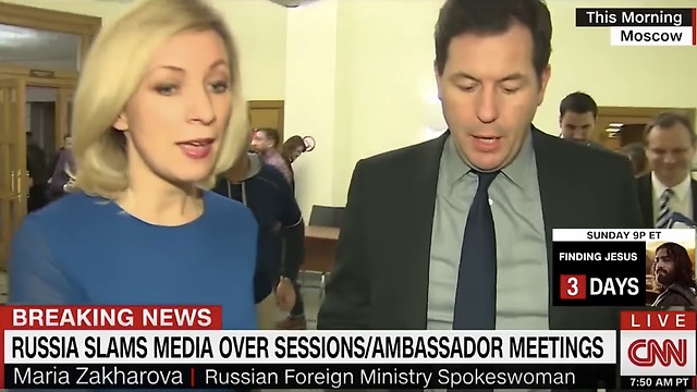 Russian Official Tells CNN Stop Spreading Fake News