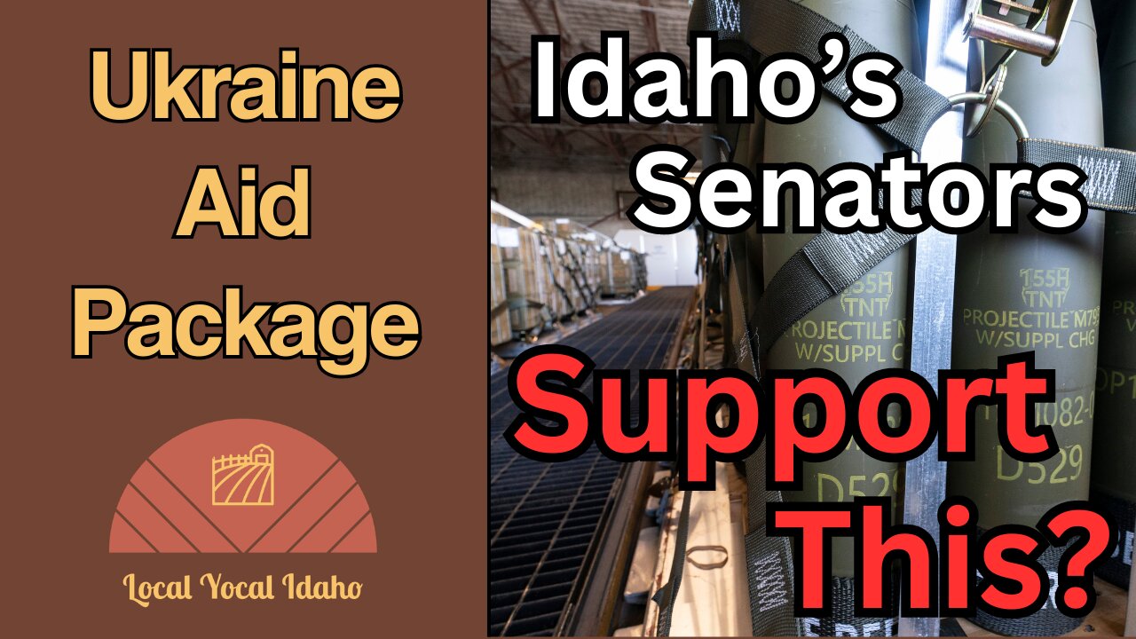 Idaho Senators back $95 Billion Aid Bill