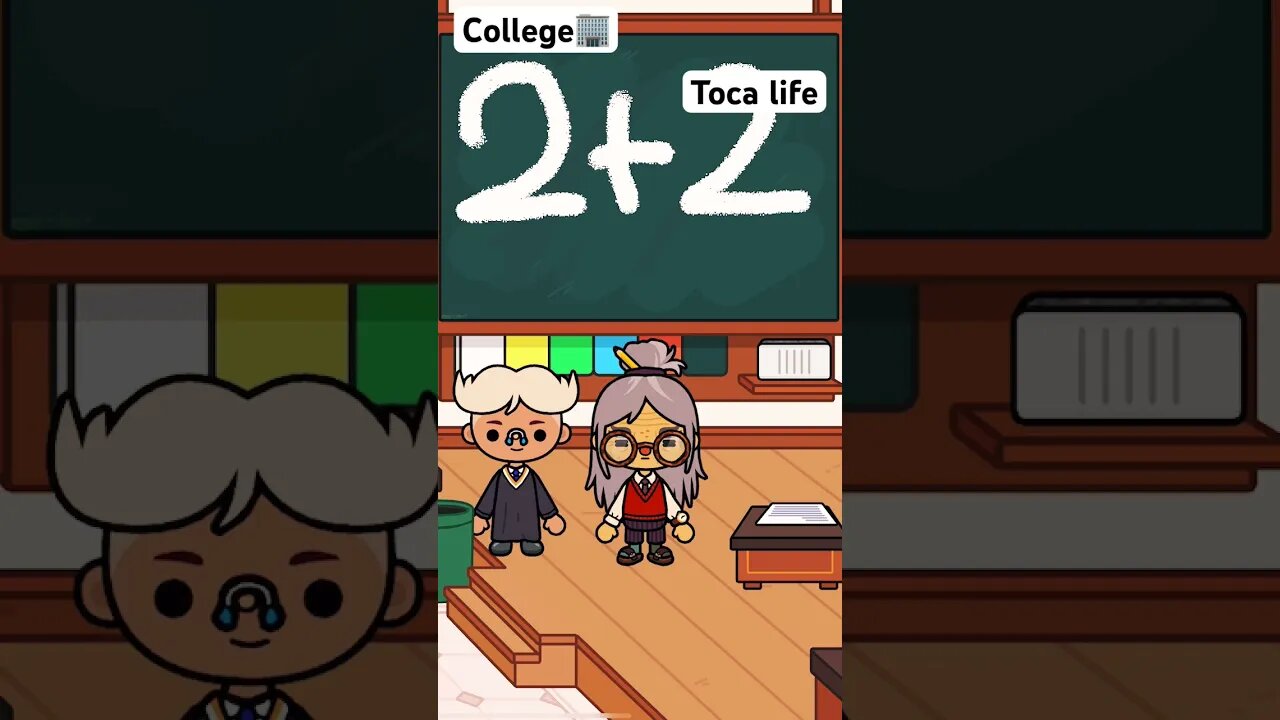 College #game #toca #tocabocagames #story #tocalifebox #tocalifeworld #gameplay #sofiathefirst