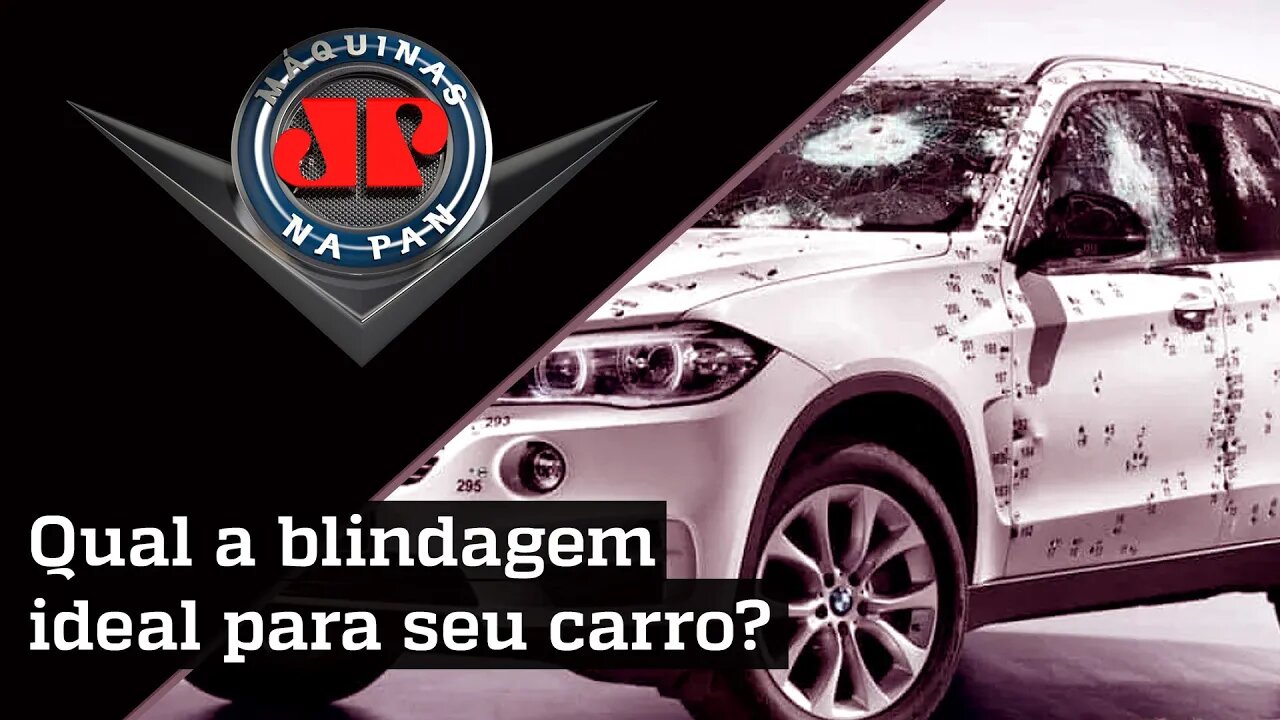CARRO à prova de BALA: Como funciona a BLINDAGEM de um veículo? | MÁQUINAS NA PAN