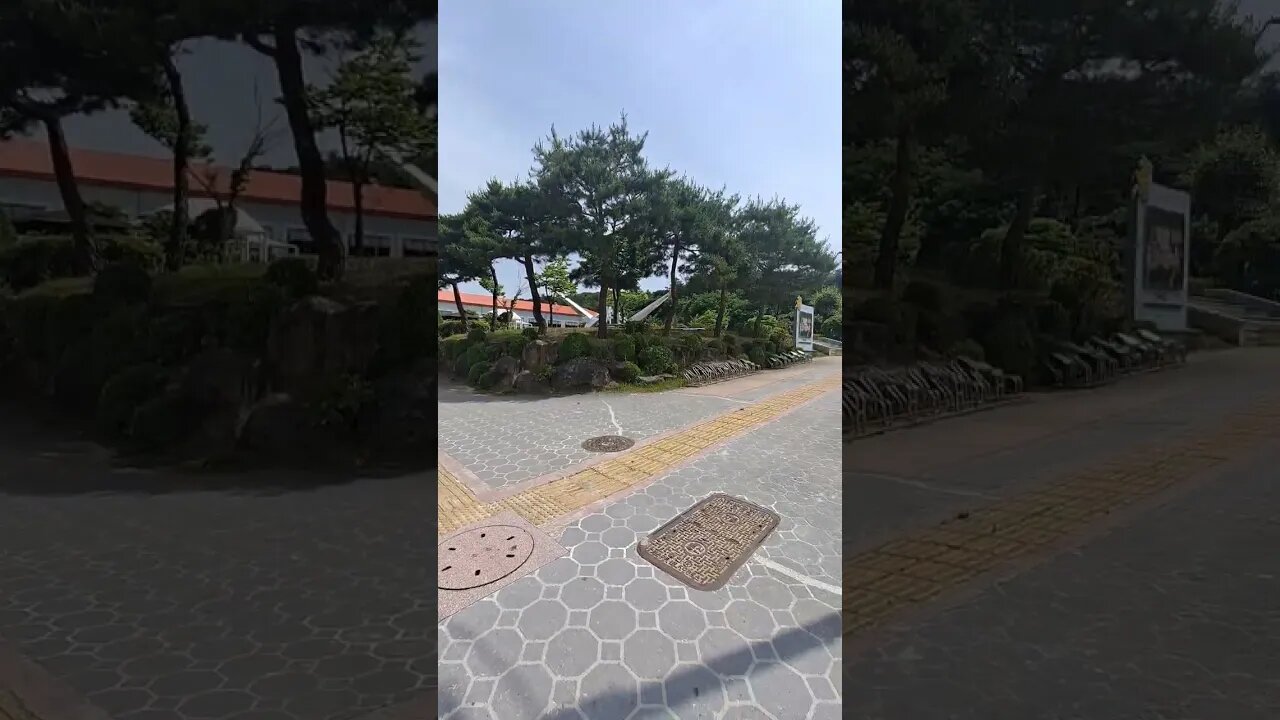 상주국제승마장. 제1실내승마장 매표소 부근