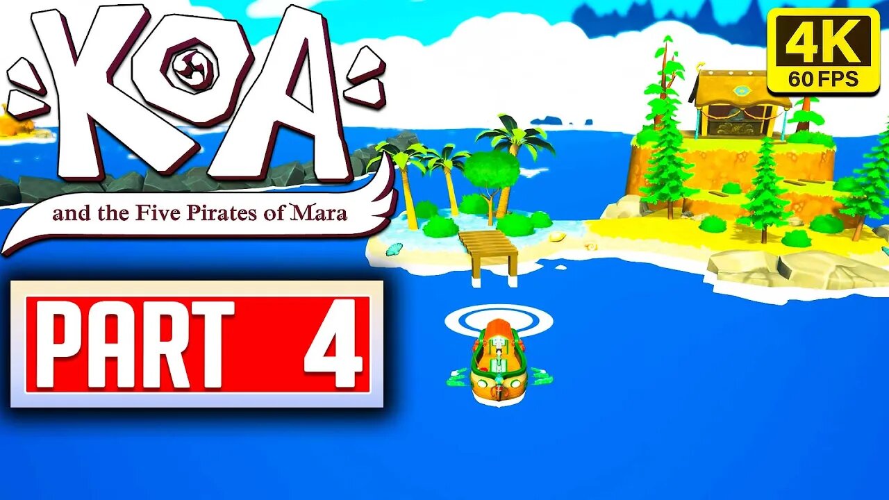 KOA AND THE FIVE PIRATES OF MARA - Mahla Temples Walkthrough PART 4 FULL GAME No Commentary [4K]