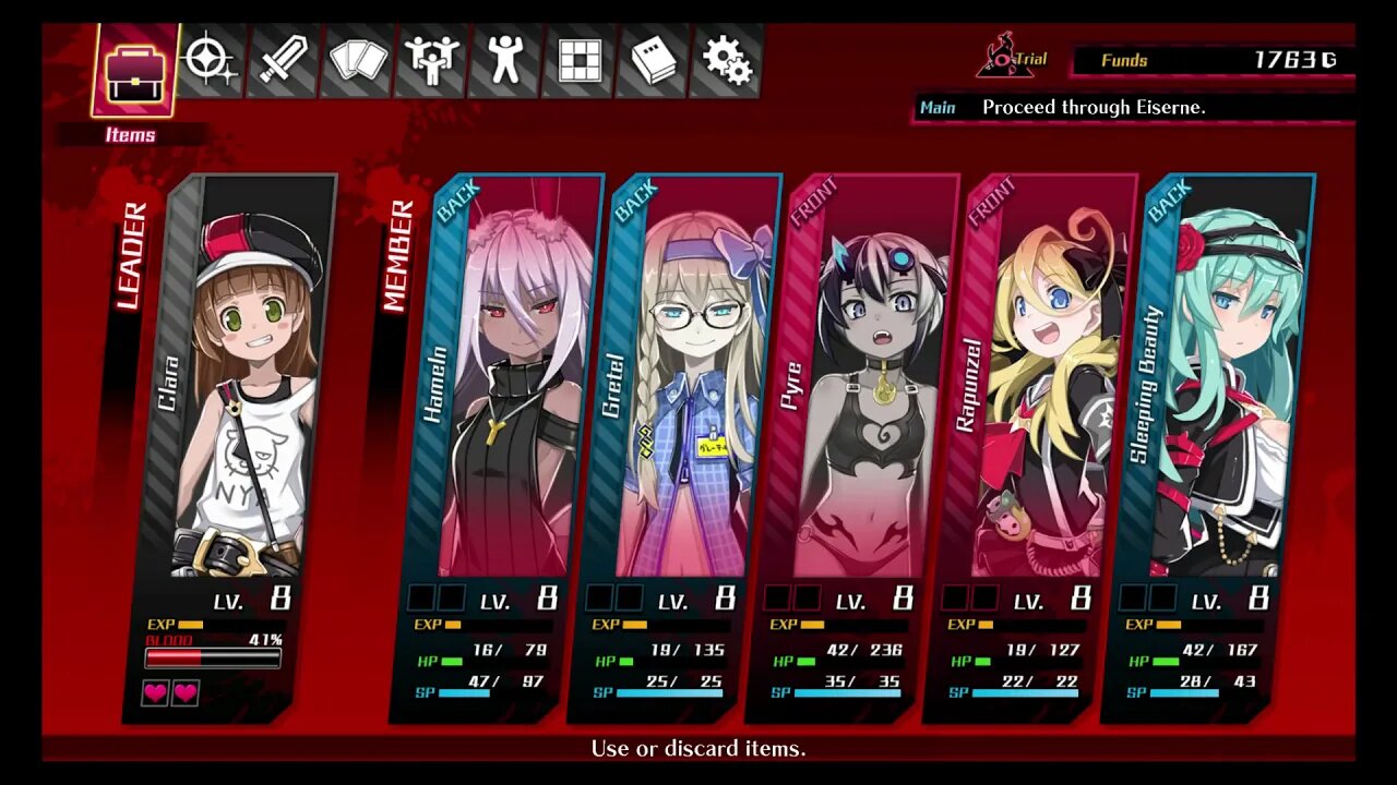 Mary Skelter Finale (Switch) - Fear Mode - Part 20: Eiserne Tower 2nd Floor (2/3)