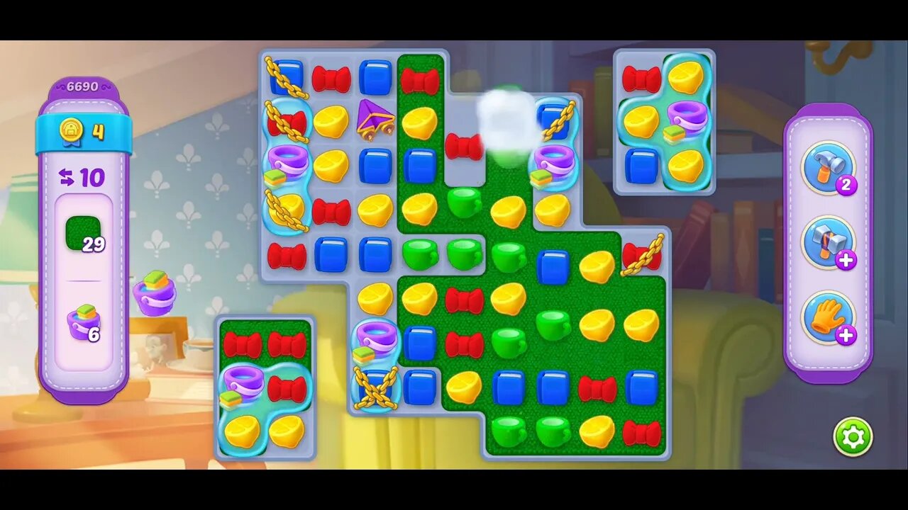 Playrix Homescapes Gameplay Walkthrough Level 6690