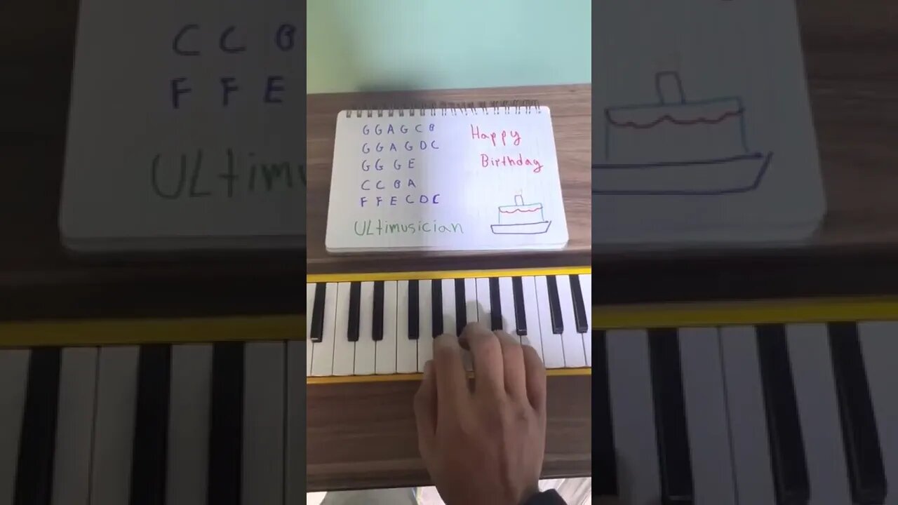 "Happy Birthday" on Melodica