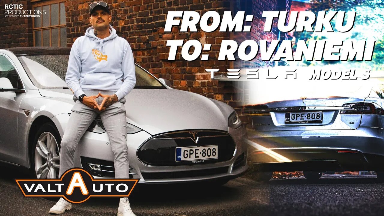 SÄHKÖINEN MATKA TURUSTA ROVANIEMELLE ⚡ TESLA MODEL S 85 ⚡ VALTA-AUTO x RCTIC