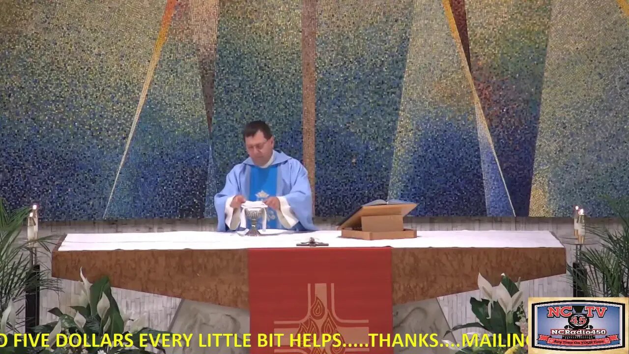 NCTV45 CATHOLIC MASS HOLY SPIRIT PARISH (ST VITUS) 9:00 AM MONDAY MAY 29 2023