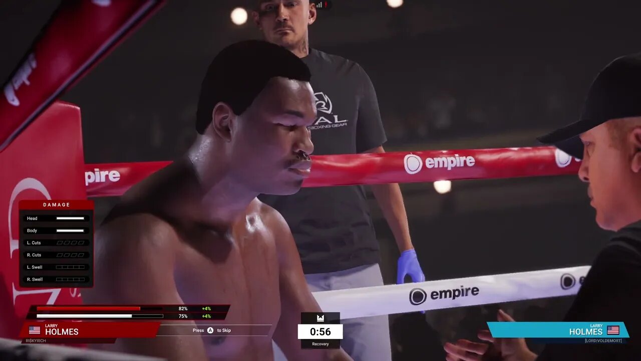 Undisputed Boxing Online Larry Holmes vs Larry Holmes 6 - Risky Rich vs LORD VOLDEMORT (Ranked)