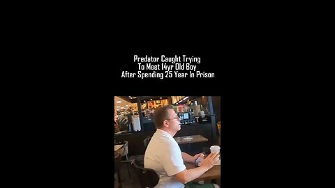 They Caught This Pedophile Trying to Meet With a 14 Year Old Boy