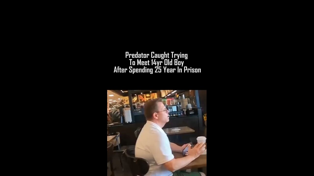 They Caught This Pedophile Trying to Meet With a 14 Year Old Boy