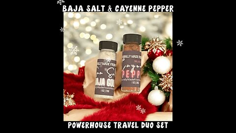 Salt & Cayenne Pepper Powerhouse Travel Duo Set Benefits