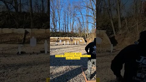 Richmond BGC #uspsa December match Stage 3 Zach #unloadshowclear #idpa