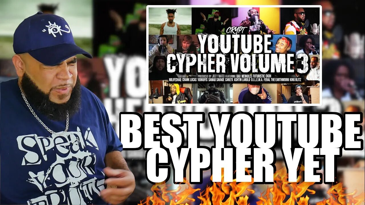 WHAT NOLIFESHAQ CAN RAP! Crypt - YouTube Cypher Vol. 3 (ft. Dax, Merkules, NoLifeShaq, Futuristic,