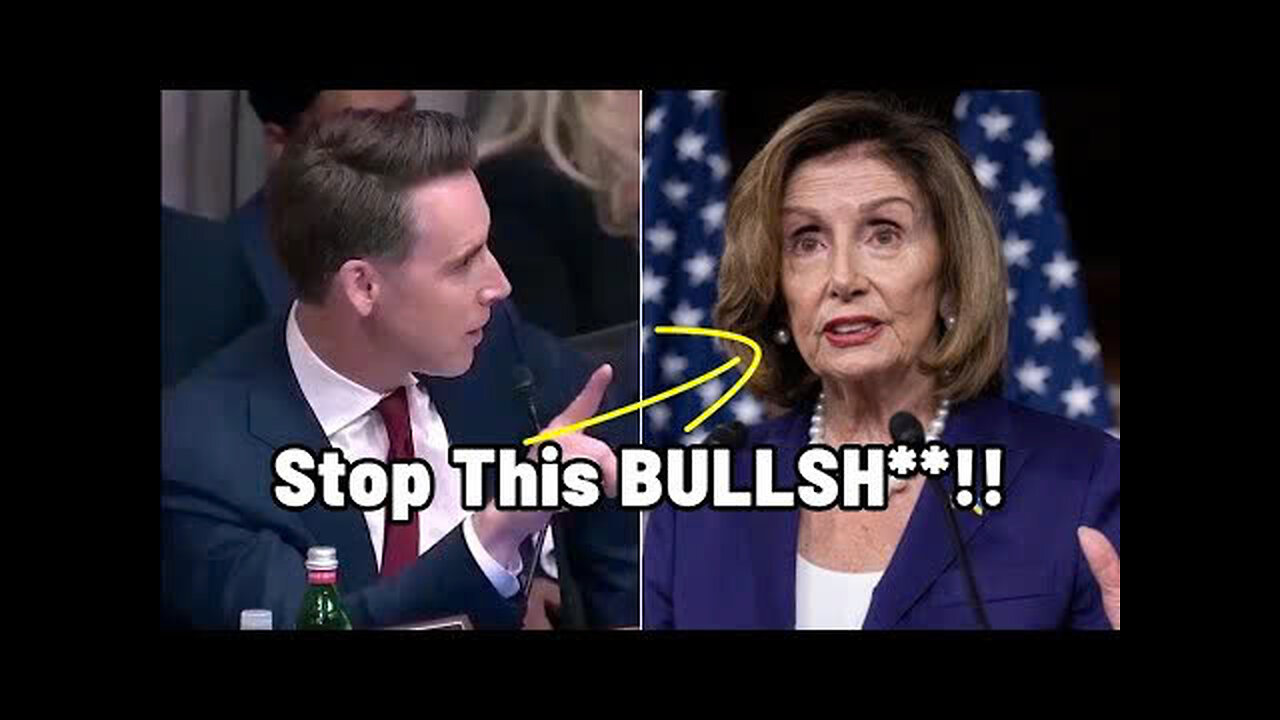 BRUTAL: Sen. Josh Hawley EXPOSES Nancy Pelosi & Democrats Senators On Insider Trading